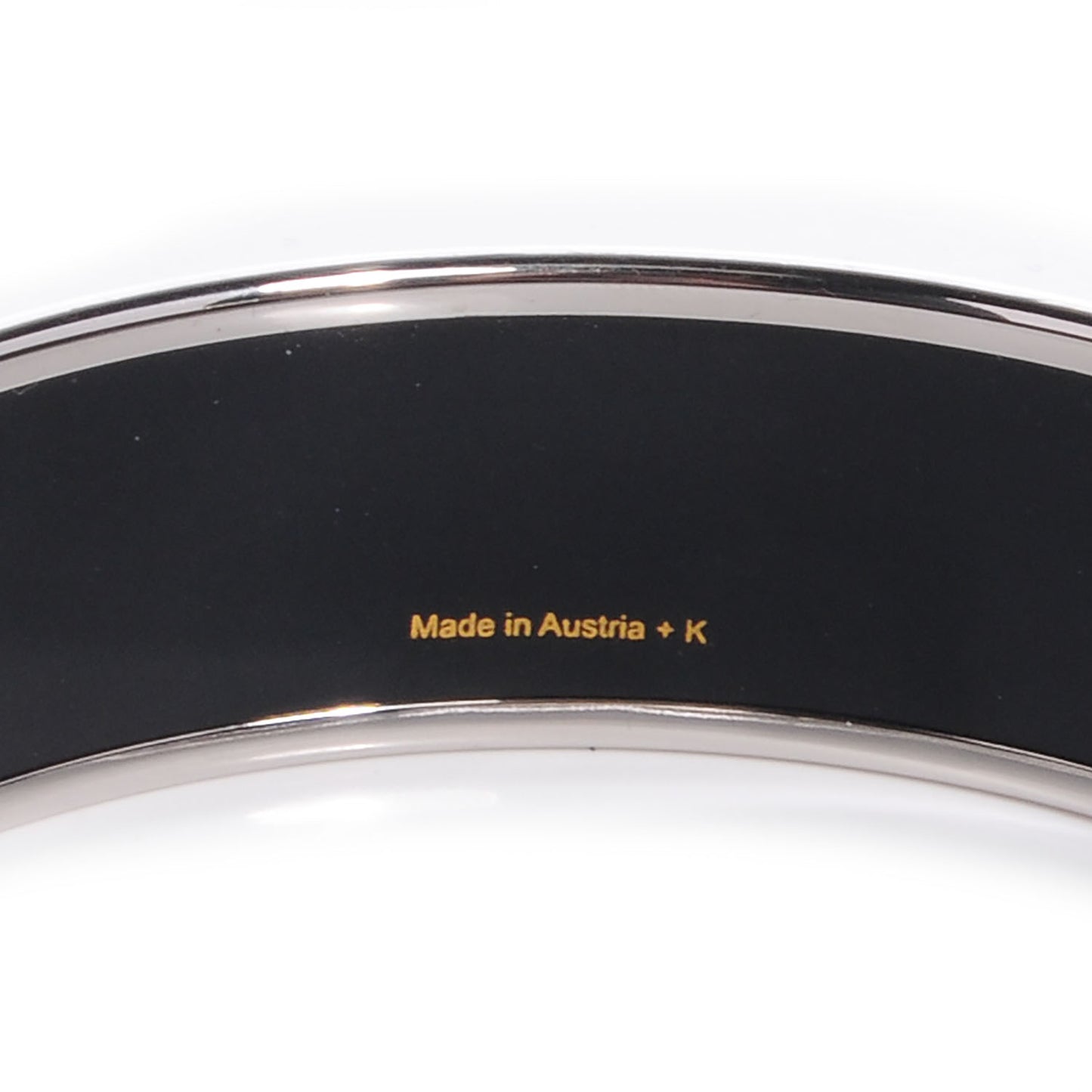 Enamel Printed De Passage a Paris Wide Bracelet 70