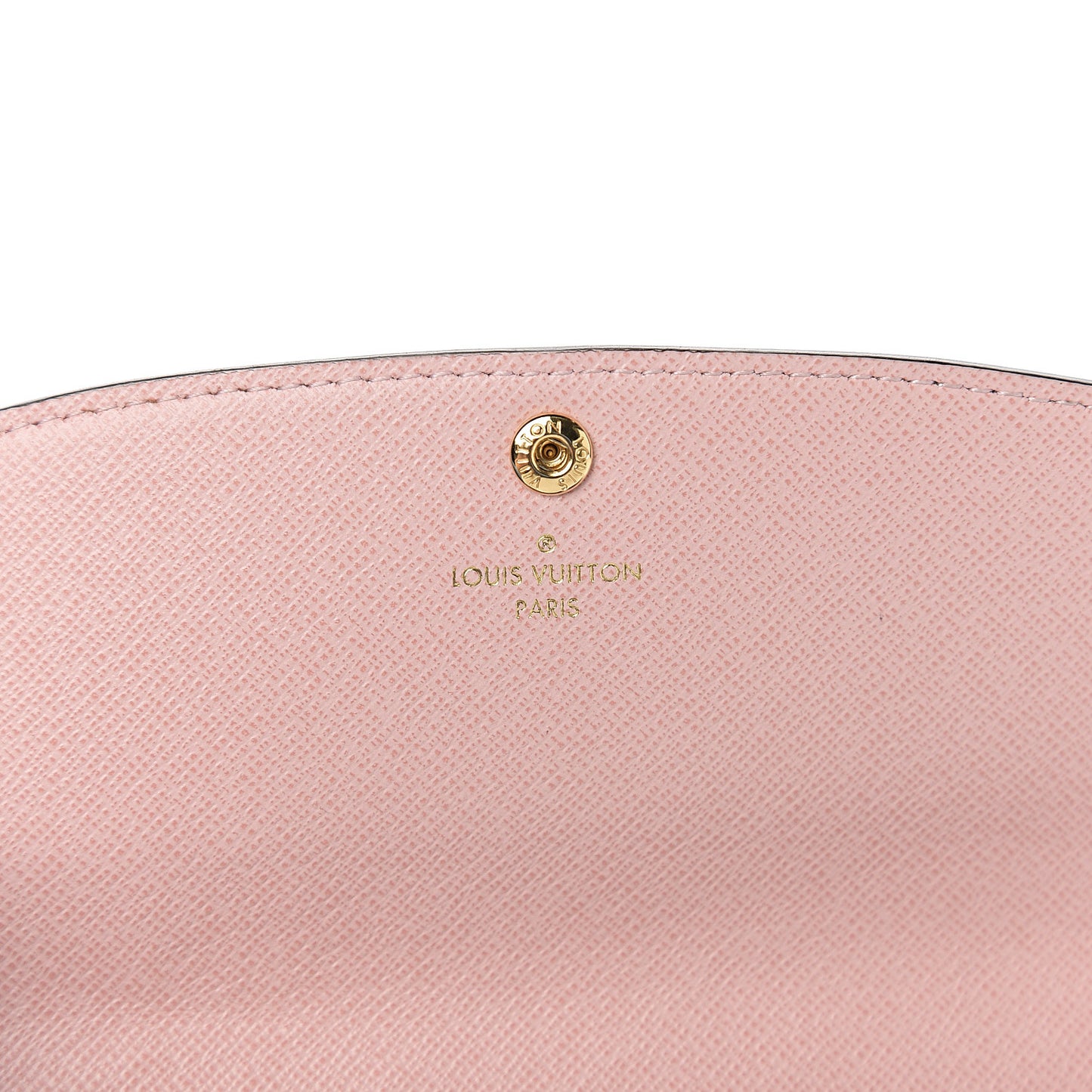 Monogram Emilie Wallet Rose Ballerine