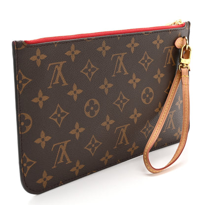 Louis Vuitton Monogram Neverfull MM GM Pochette Cherry 3 of 13