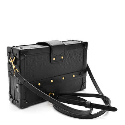 Louis Vuitton Epi Petite Malle Black 3 of 11