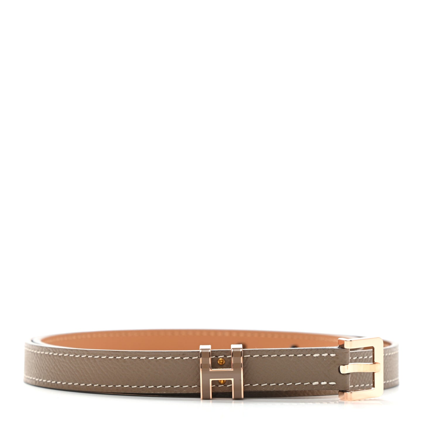 Epsom 15mm Pop H Belt 75 Etoupe