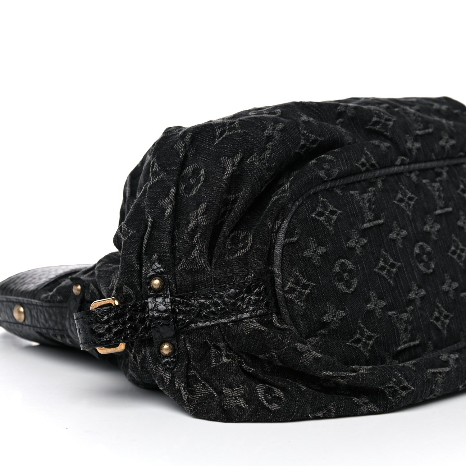 Louis Vuitton Denim Mahina XS Black 6 of 8