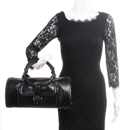 Jimmy Choo Leather Tahula Hillary Doctor Bag Black 2 of 9