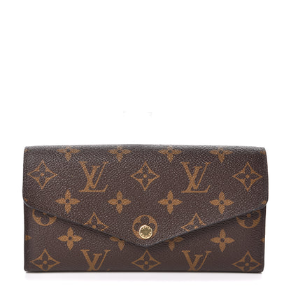 Louis Vuitton Monogram Sarah Wallet NM 1 of 7