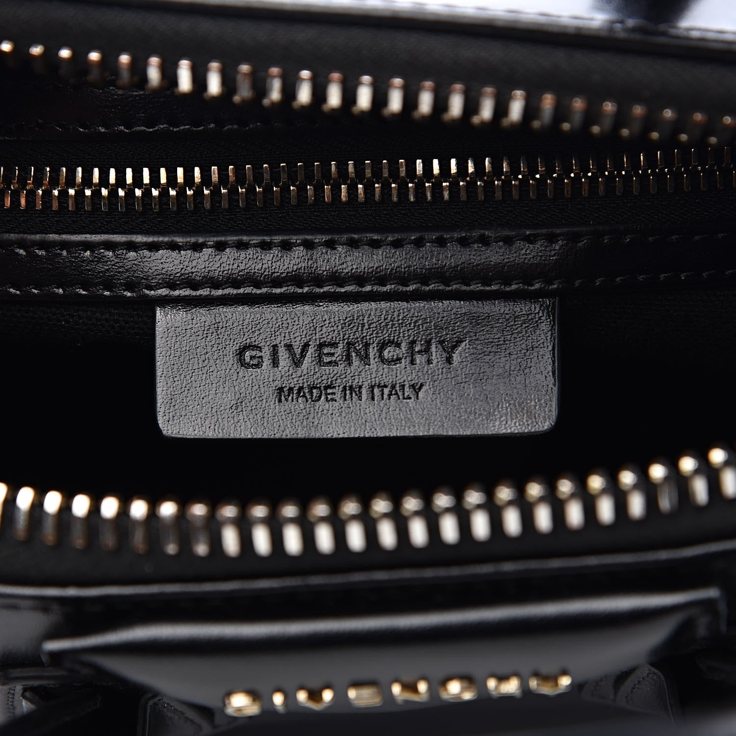 Givenchy Shiny Lord Calfskin Mini Antigona Black 6 of 9