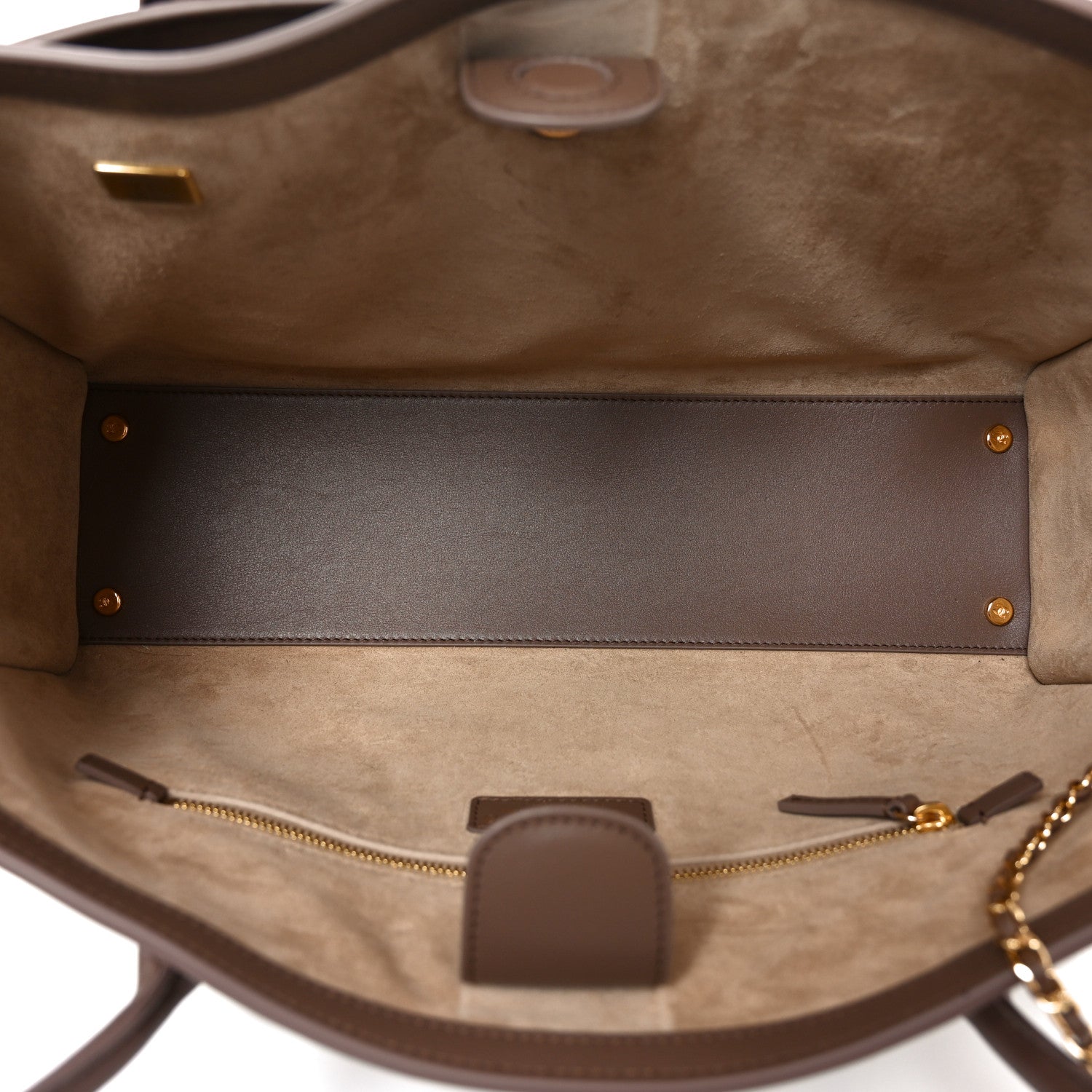 Chanel Calfskin Archetype Small Shopping Tote Brown 5 of 10
