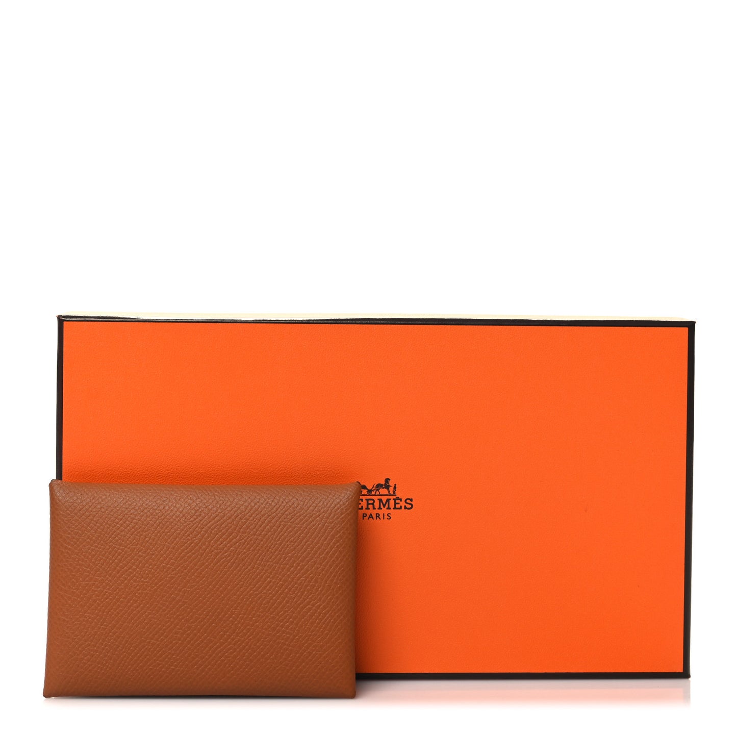 Epsom Calvi Card Case Gold