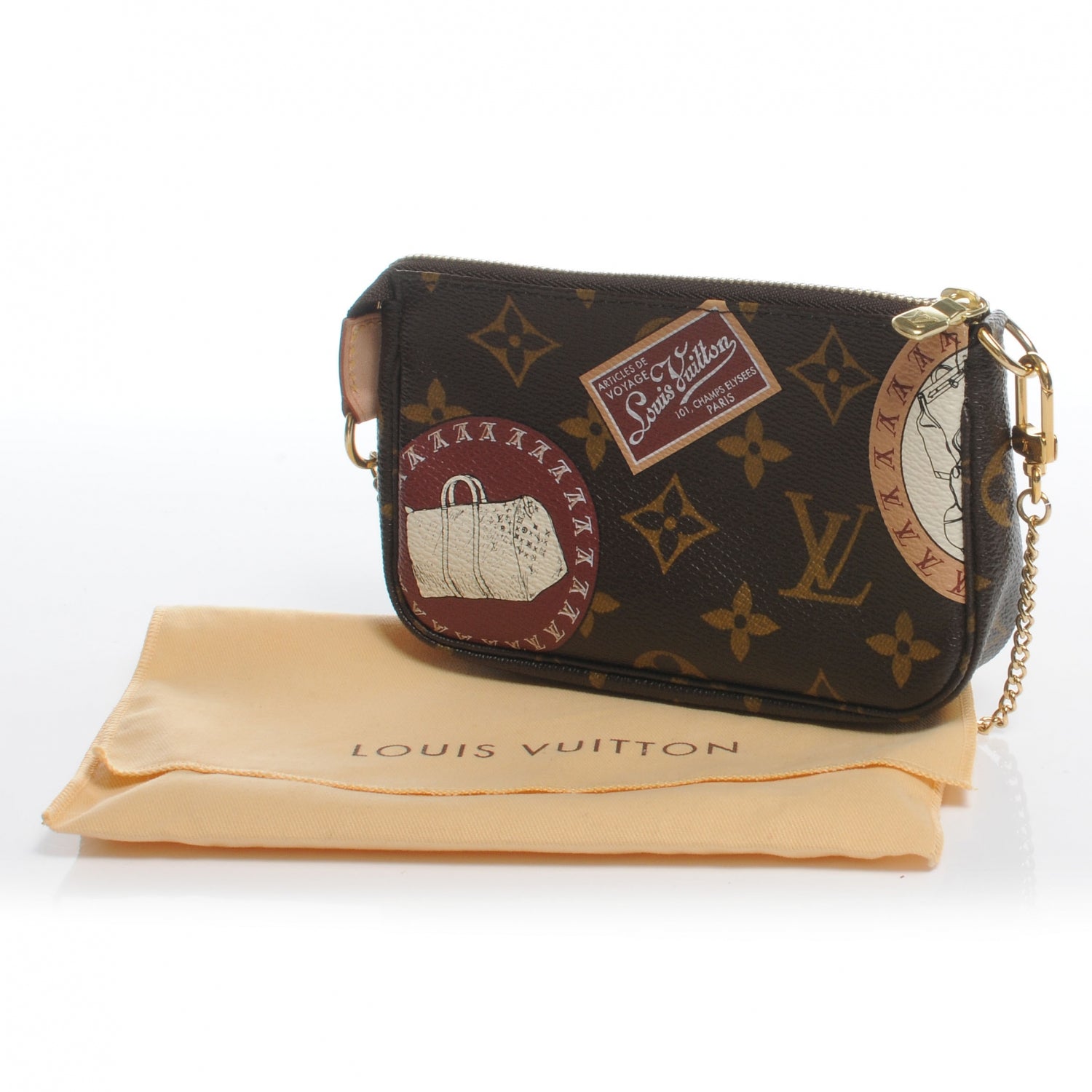 Louis Vuitton Monogram Patch Mini Pochette 8 of 8