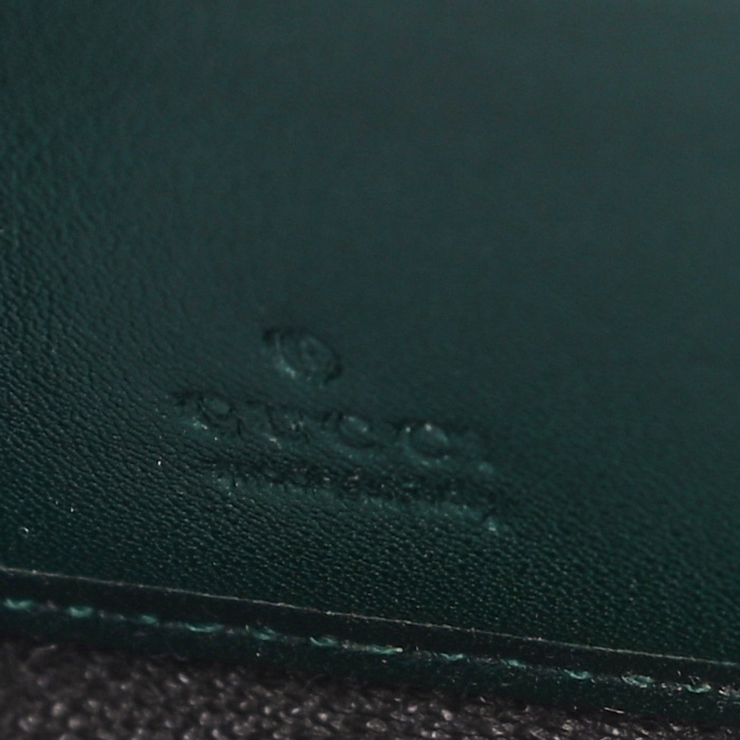 Gucci Microguccissima Zip Around Wallet Dark Green 6 of 10