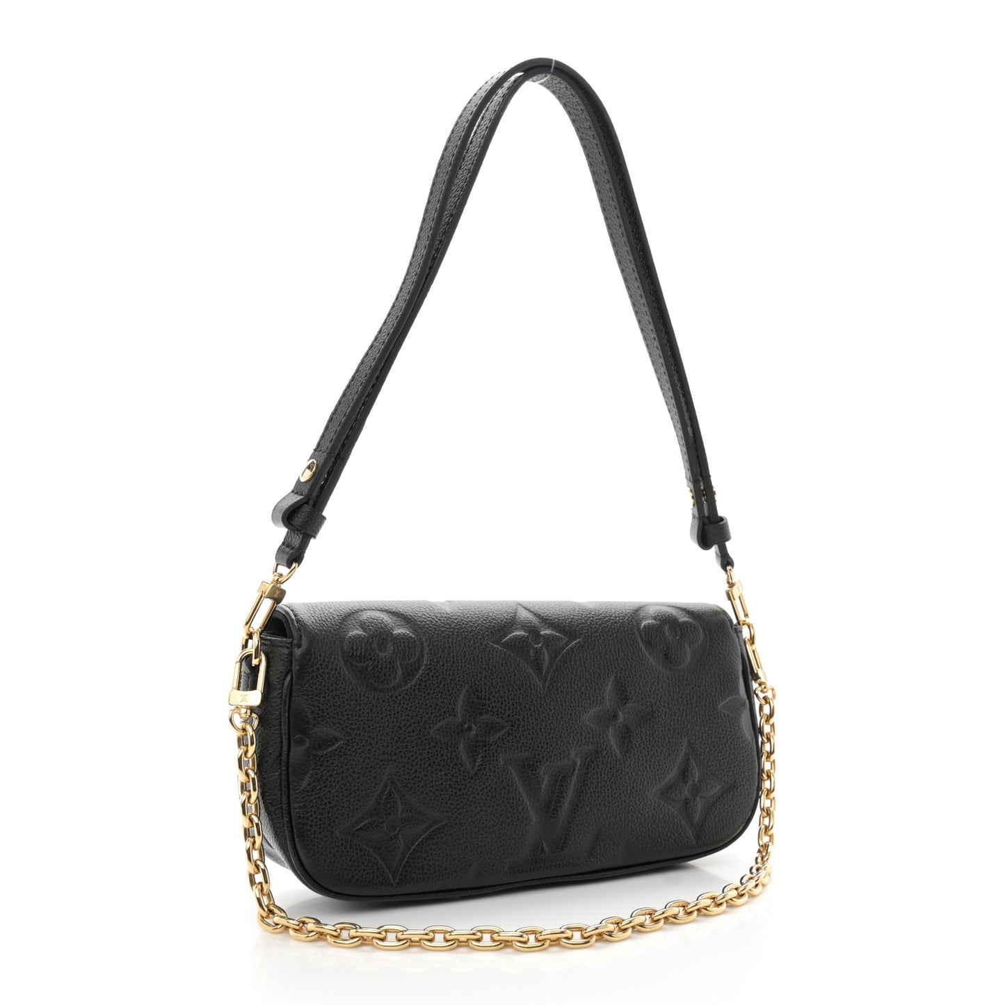 Empreinte Monogram Giant Ivy Wallet On Chain Black