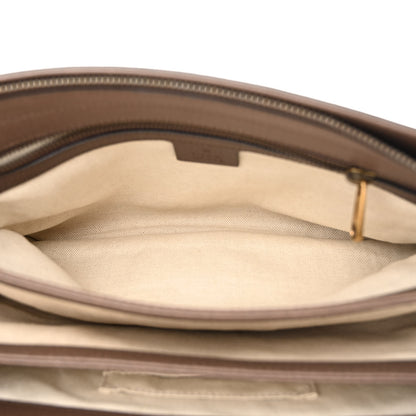 Gucci GG Supreme Monogram Web Medium Ophidia Shoulder Bag Beige New Acero 5 of 12