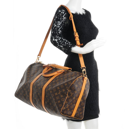 Louis Vuitton Monogram Keepall Bandouliere 50 2 of 11