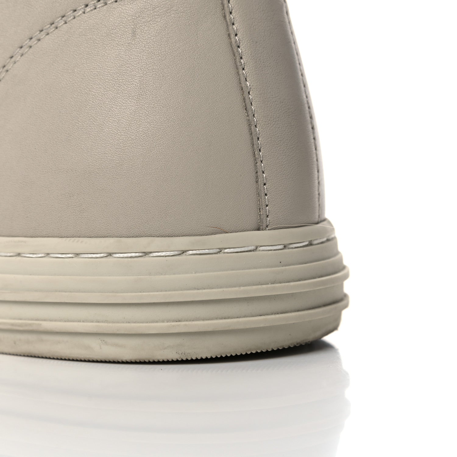Gucci Calfskin Mens High Top Sneakers 8 Mystic White 16 of 18