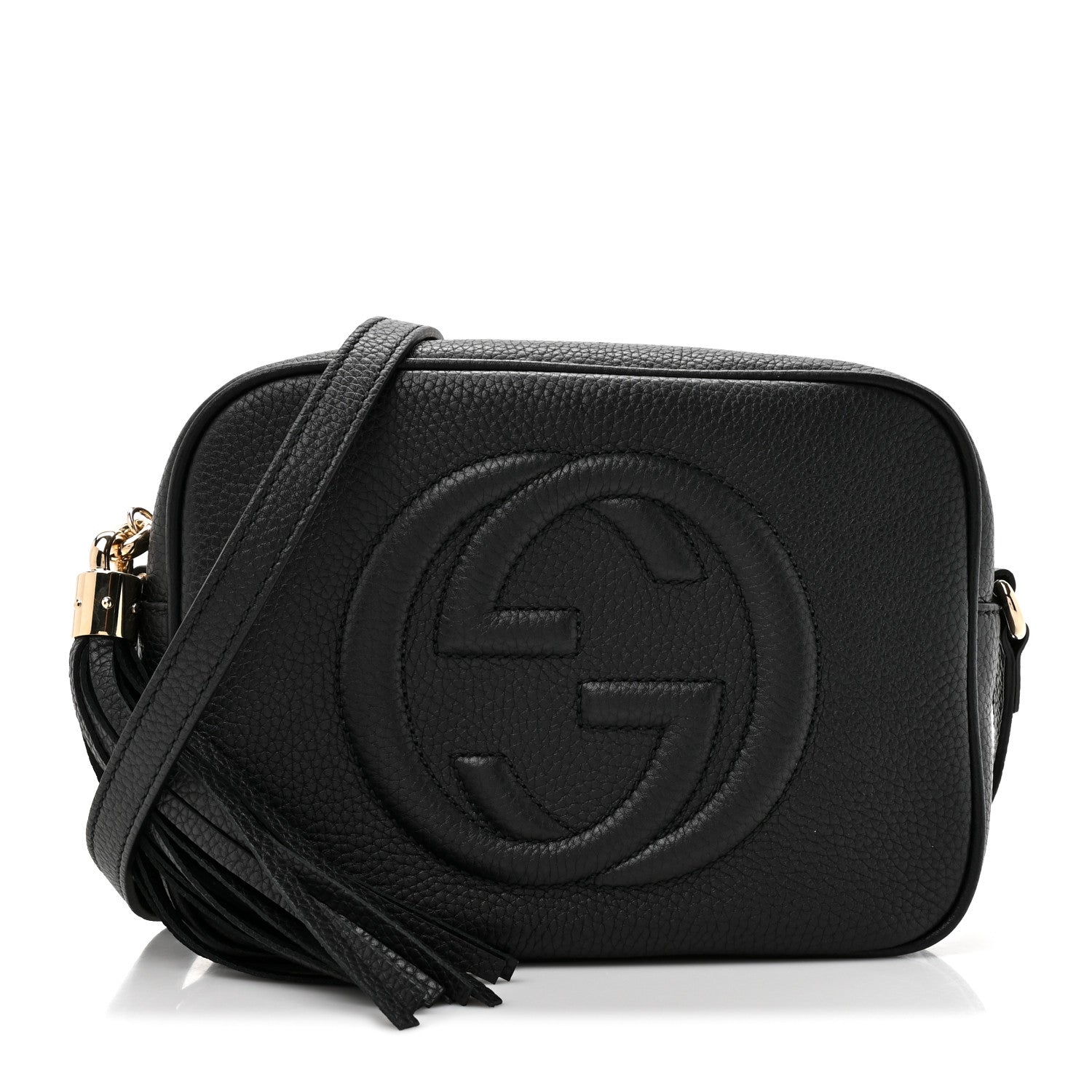 Gucci Pebbled Calfskin Small Soho Disco Bag Black 1 of 11