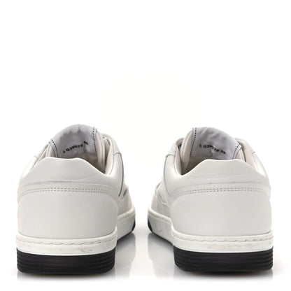 Chanel Calfskin CC Womens Sneakers 38 White Black 6 of 13