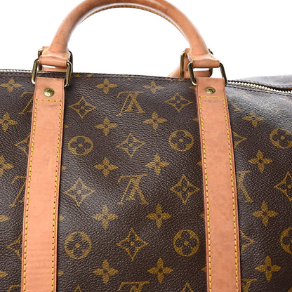 Louis Vuitton Monogram Keepall Bandouliere 55 14 of 17