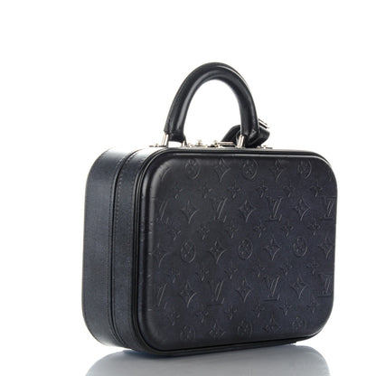 Louis Vuitton Monogram Glace Valisette PM Black 3 of 8