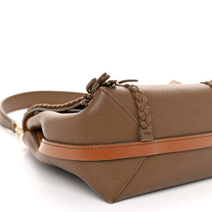Chloe Grained Calfskin Medium Penelope Shoulder Bag Nut 9 of 10