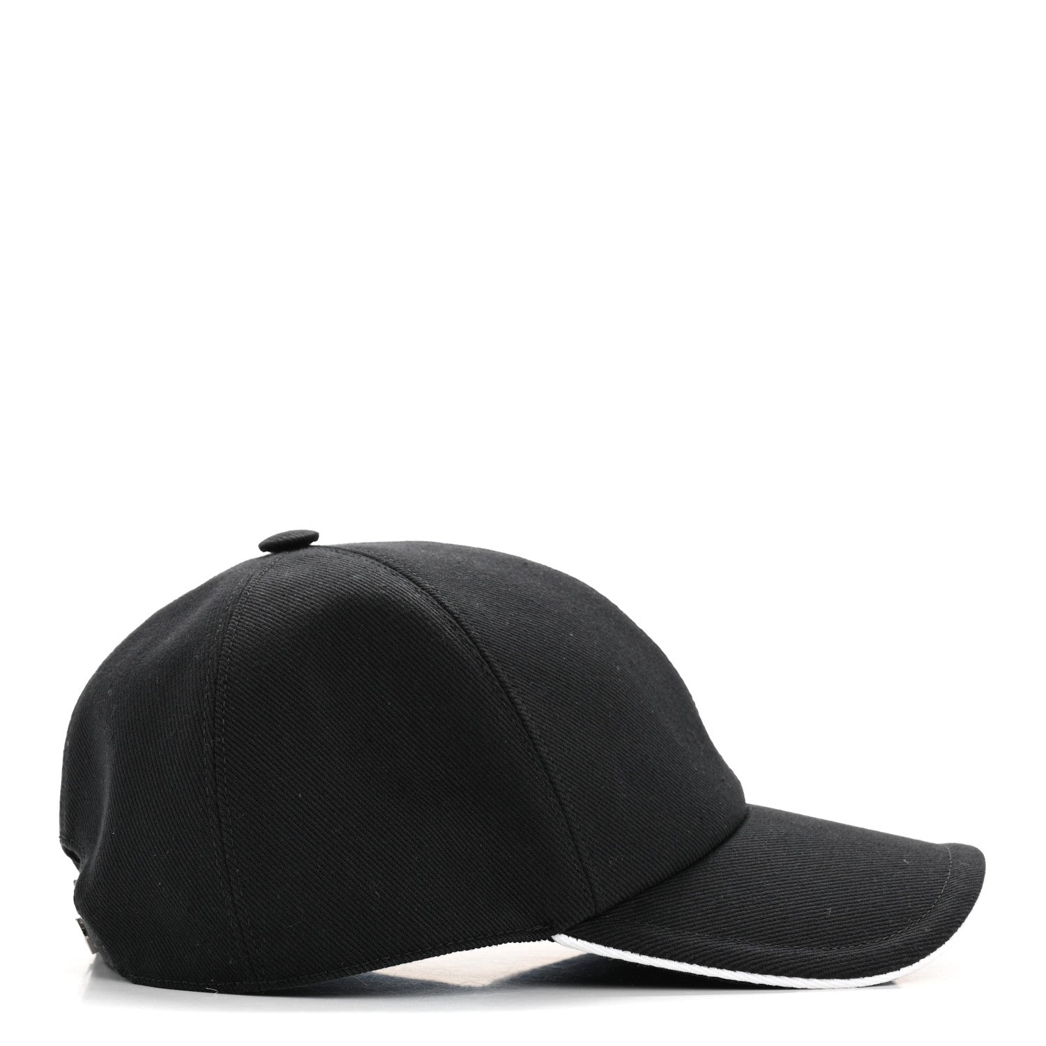 Chanel Cotton CC Cap Hat Black White 5 of 8