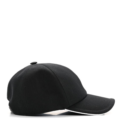 Chanel Cotton CC Cap Hat Black White 5 of 8