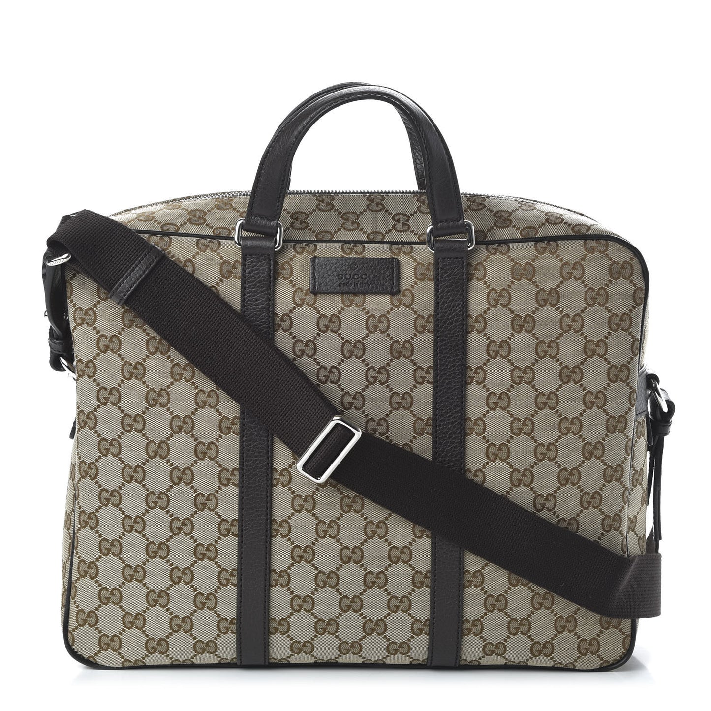 Monogram Briefcase Dark Brown