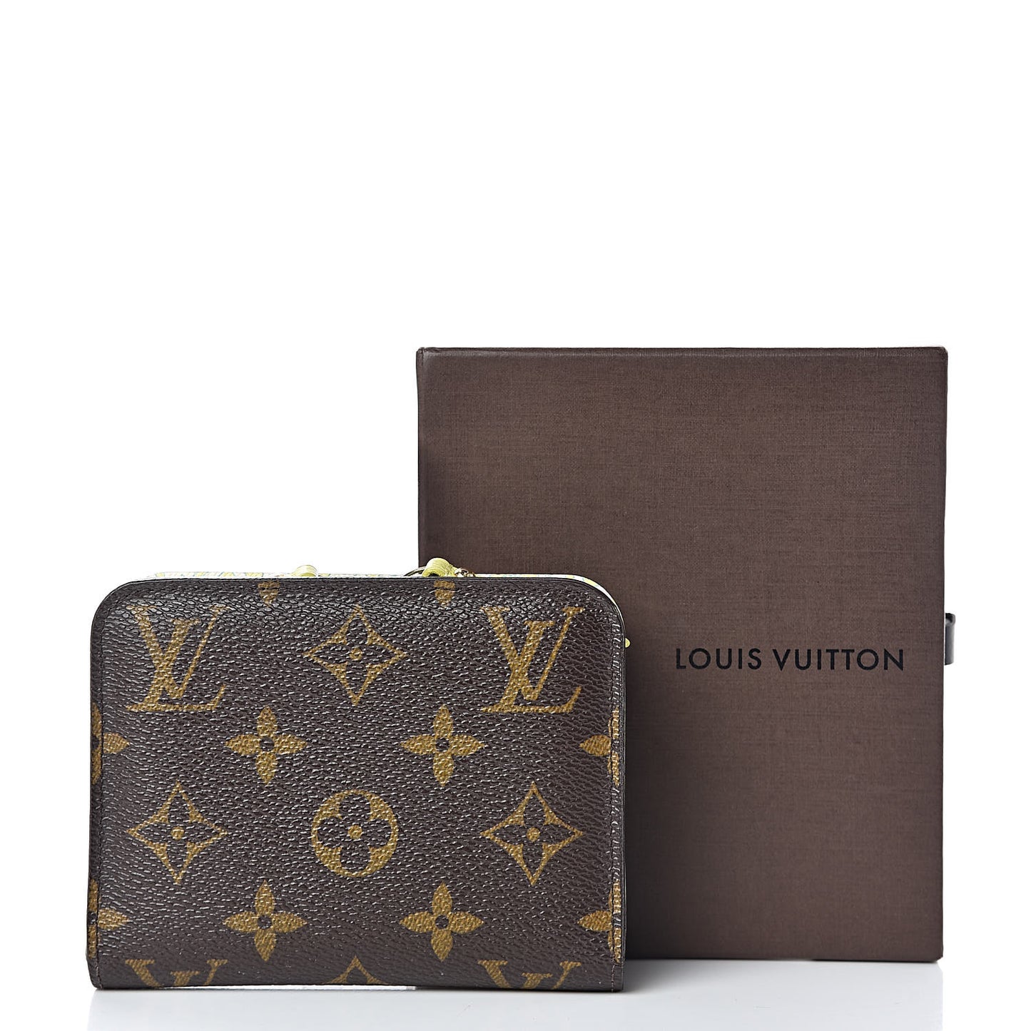 Monogram Fleuri Insolite Wallet PM Yellow