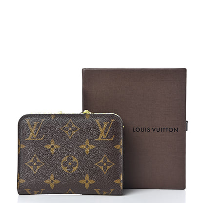 Louis Vuitton Monogram Fleuri Insolite Wallet PM Yellow 8 of 8