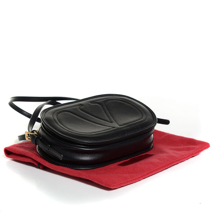Valentino Garavani Calfskin Small Logo Go Crossbody Bag Black 4 of 8
