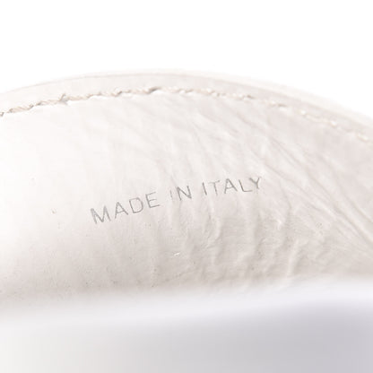 Louis Vuitton Calfskin Mens Monte Carlo Moccasin Loafers 6 White 9 of 10