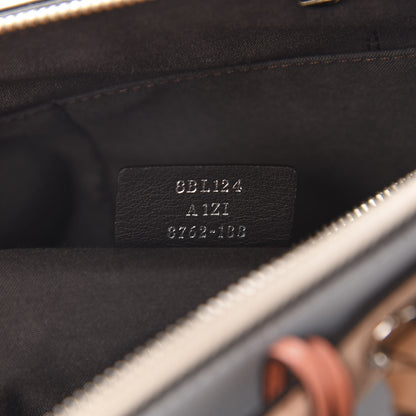 Fendi Vitello Dolce Knotted Medium By The Way Boston Bag Polvere Orzo Multicolor 7 of 10