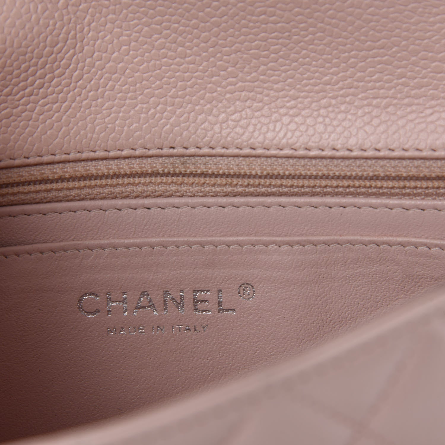 Chanel Caviar Quilted Mini Rectangular Flap Light Pink 8 of 10