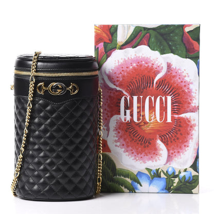 Gucci Calfskin Trapuntata Zumi Belt Bag Black 11 of 11