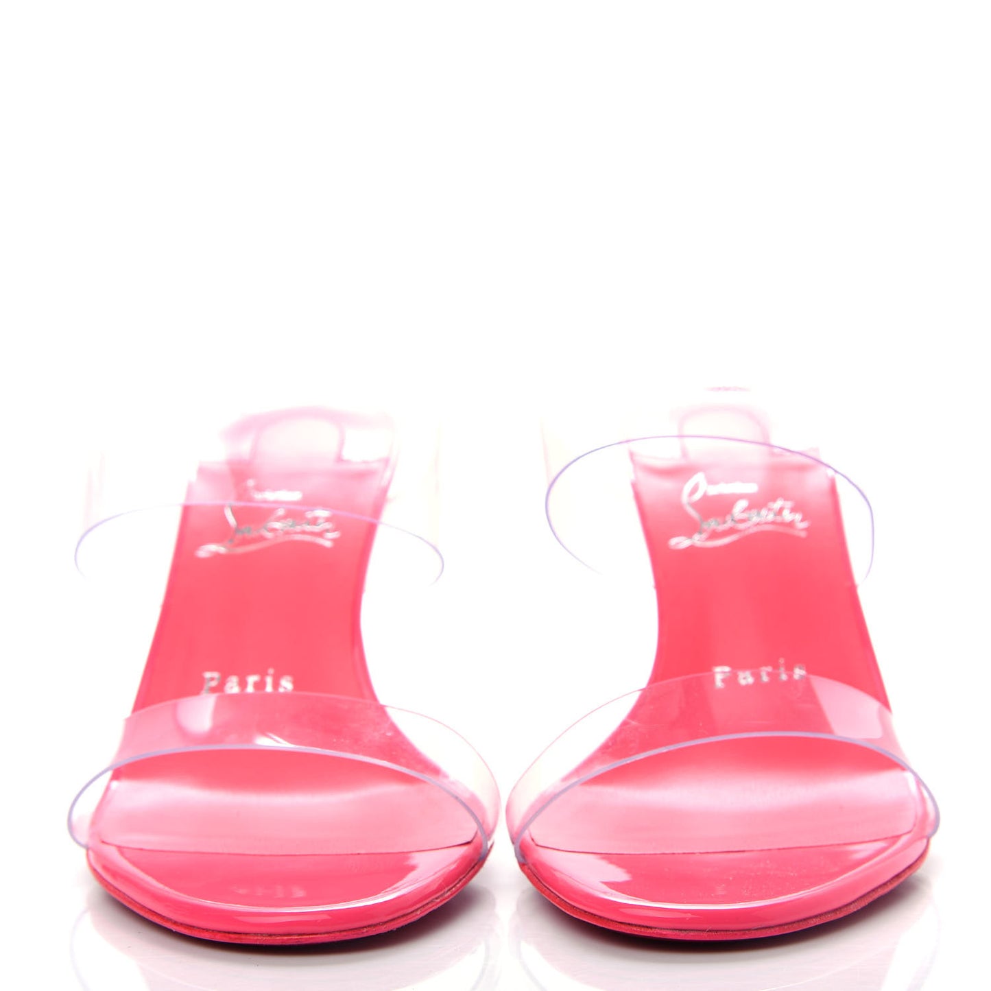 Patent PVC Just Nothing 85 Slide Sandals 37.5 Magnifique