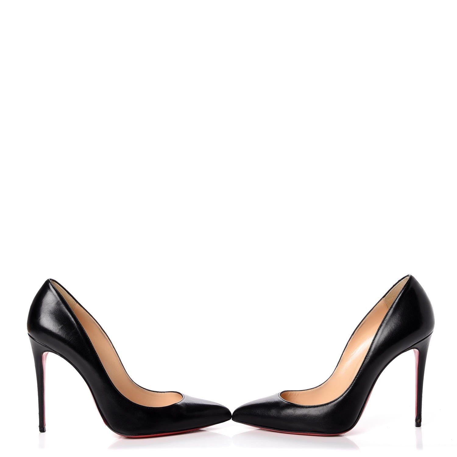 Christian Louboutin Shiny Nappa Pigalle Follies 100 Pumps 39 Black 5 of 15