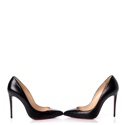 Christian Louboutin Shiny Nappa Pigalle Follies 100 Pumps 39 Black 5 of 15