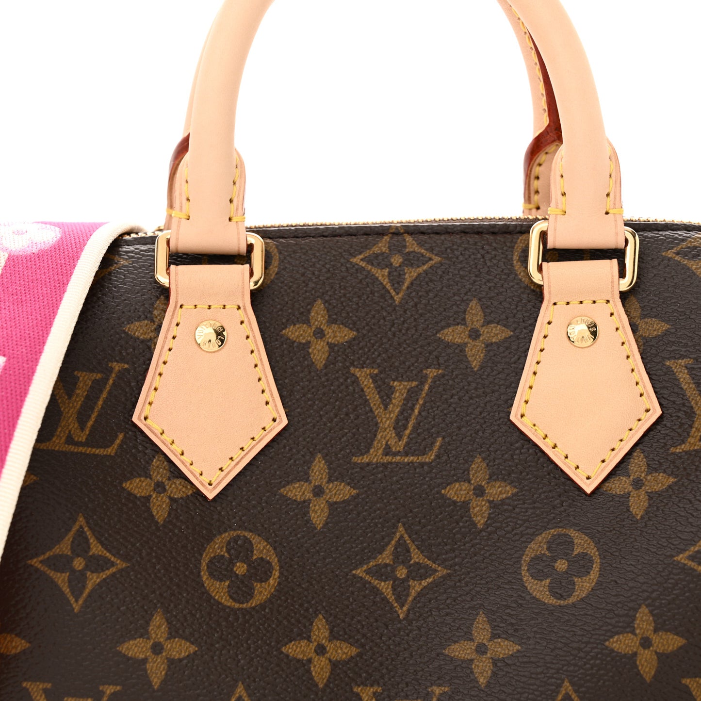 Monogram Speedy Bandouliere 20 Fuchsia