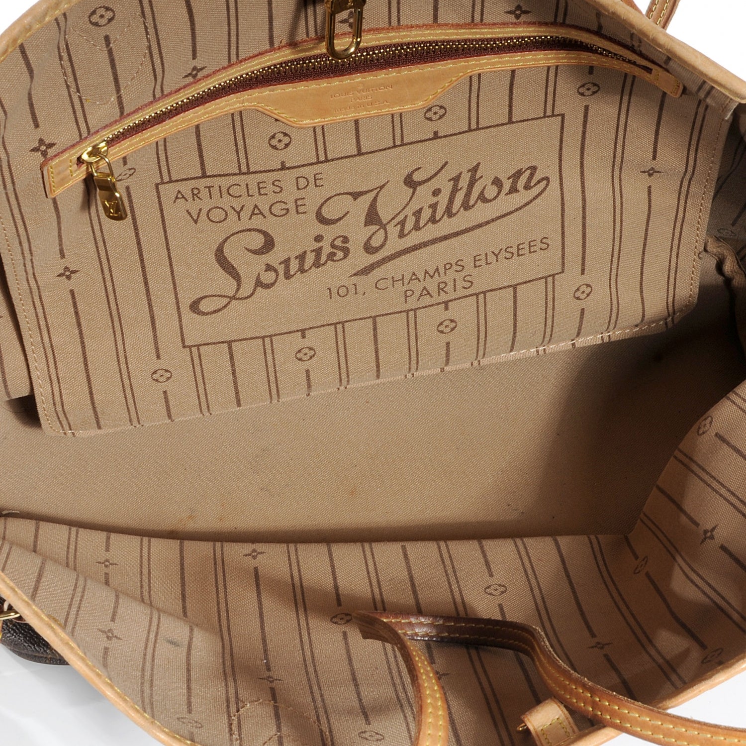 Louis Vuitton Monogram Neverfull MM 5 of 7