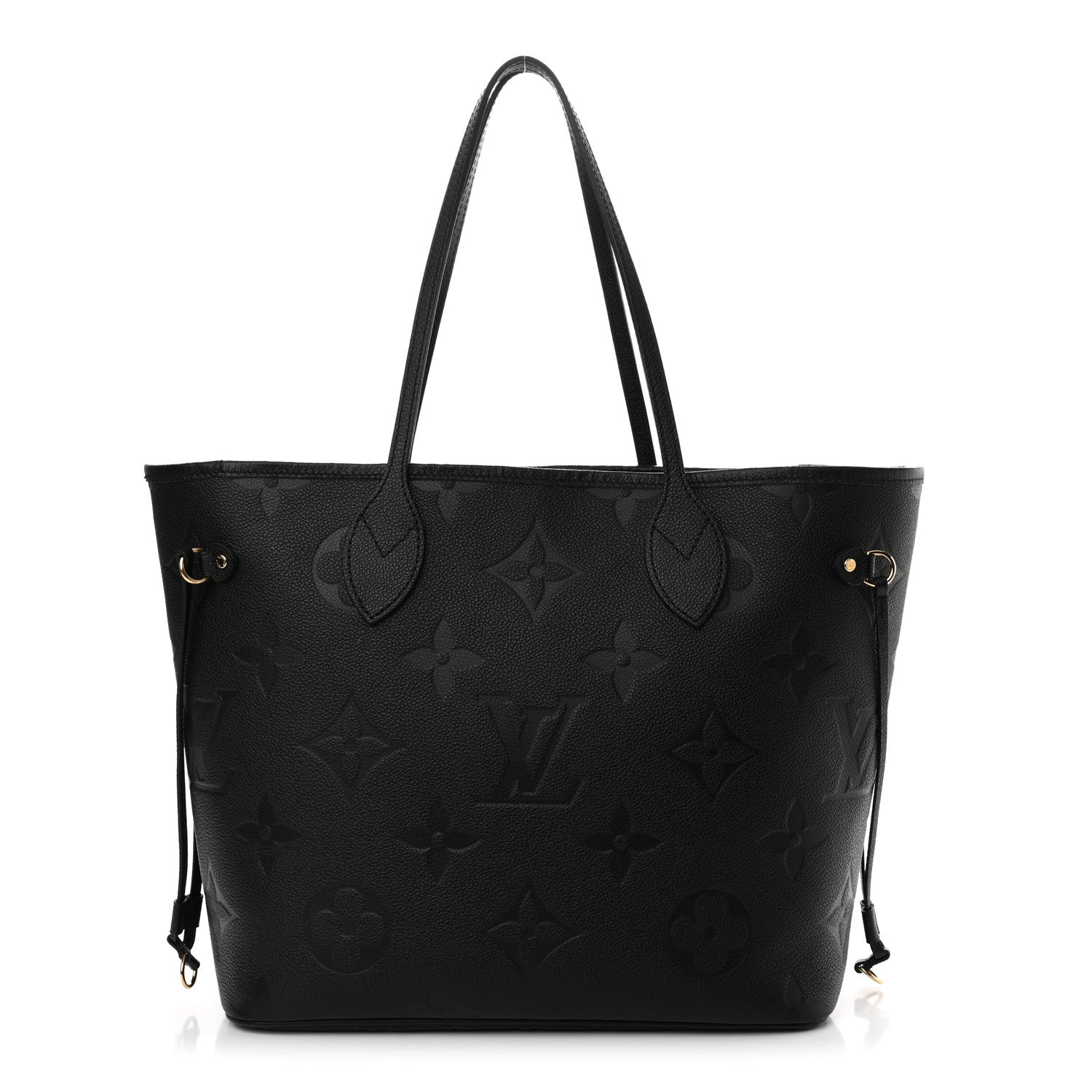 Louis Vuitton Empreinte Monogram Giant Neverfull MM Black 1 of 12