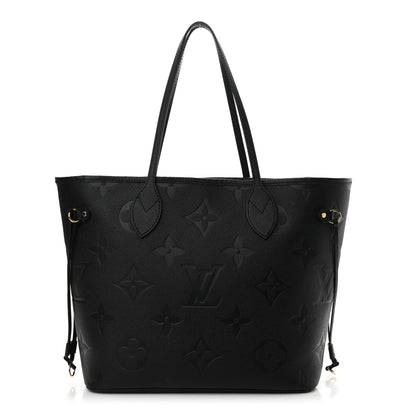 Louis Vuitton Empreinte Monogram Giant Neverfull MM Black 1 of 12
