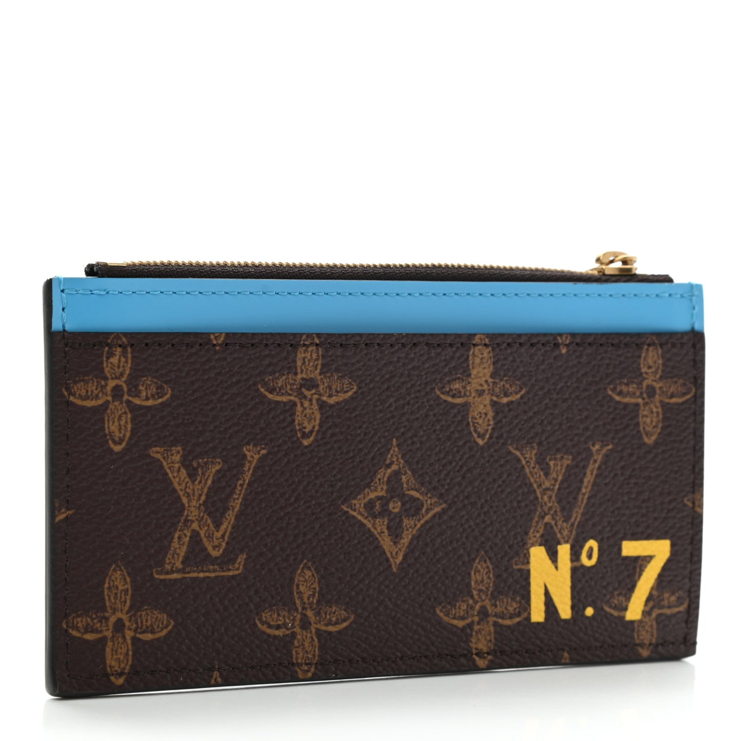 Monogram Vintage Calfskin Trunk L'œil Coin Card Holder
