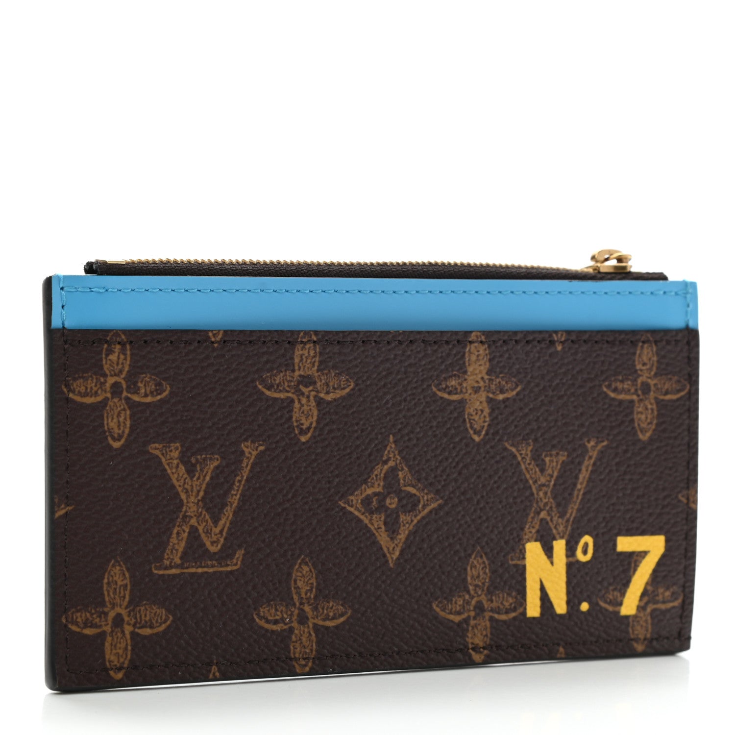 Louis Vuitton Monogram Vintage Calfskin Trunk L'œil Coin Card Holder 3 of 6