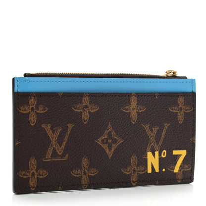 Louis Vuitton Monogram Vintage Calfskin Trunk L'œil Coin Card Holder 3 of 6