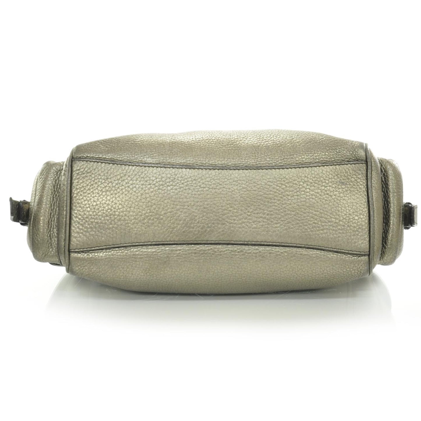 Calfskin Tote Silver
