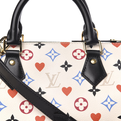 Louis Vuitton Game On Speedy Bandouliere 25 White 9 of 10