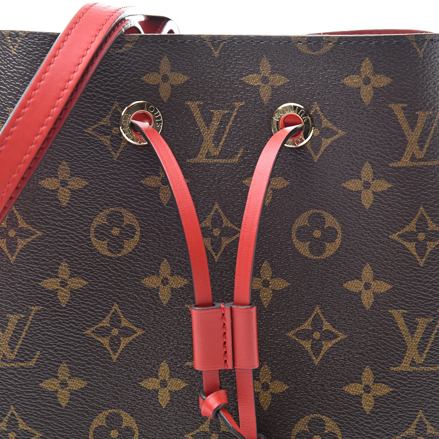 Louis Vuitton Monogram Neonoe MM Coquelicot 8 of 11