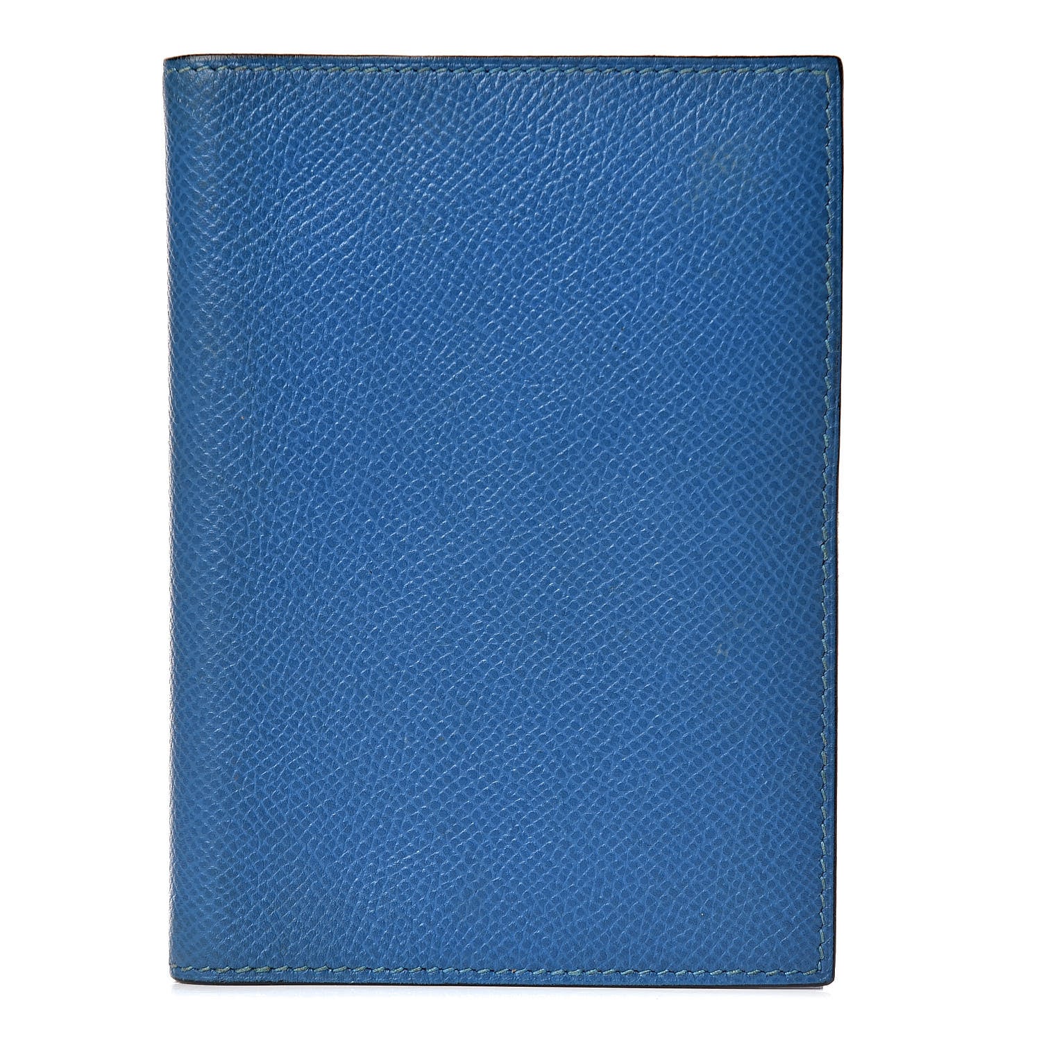 Hermes Courchevel Globe Trotter Agenda Cover PM Bleu 1 of 9