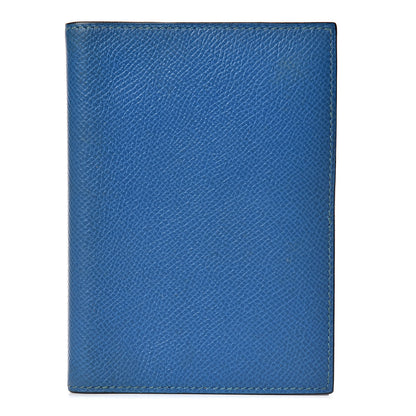 Hermes Courchevel Globe Trotter Agenda Cover PM Bleu 1 of 9