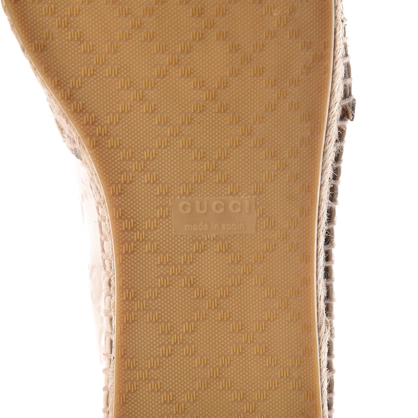 Guccissima Signature Espadrilles 38 Mystic White