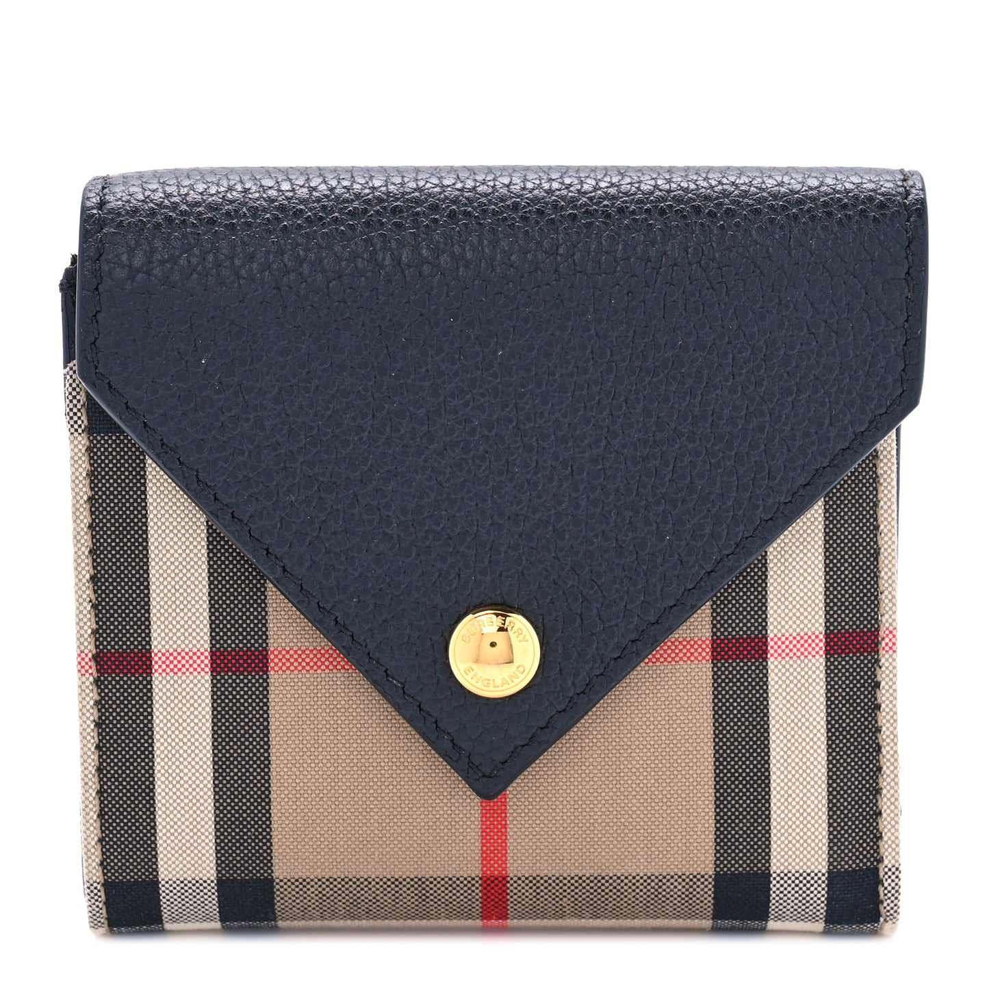 Haymarket Check Compact Wallet Black