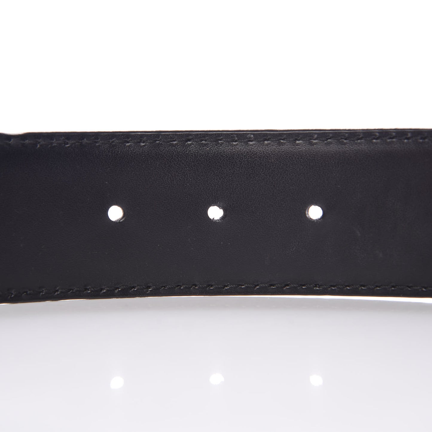 Guccissima Interlocking G Belt 75 30 Black